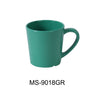 Yanco MS-9018GR Mile Stone Coffee/Tea Mug/Cup, , Color: Green, Material: Melamine, Pack of 48