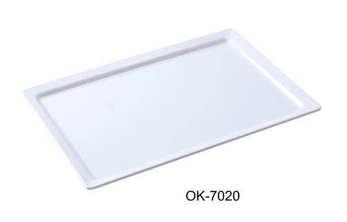Yanco OK-7020 Osaka-2 Display Plate, Melamine, Pack of 6