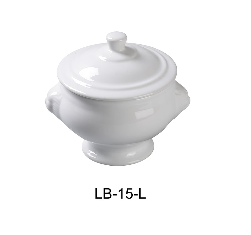 Yanco LB-15-LID Accessories LID FOR LB-15-L, , Color: White, Material: China, Pack of 72
