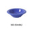 Yanco MS-5044BU Mile Stone Salad Bowl, Shape: Round, Color: Blue, Material: Melamine, Pack of 48