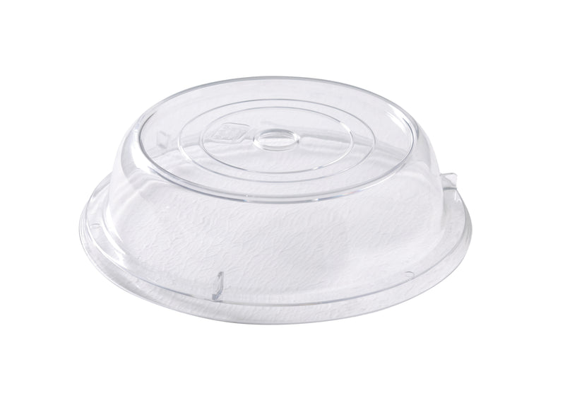Yanco COV-109 Plate Cover 6-1/2" T X 9-1/2"B X 2-1/2"H PLATE COVER FOR 9" ROUND PLATE (PP), , Color: Clear, Material: Plastic, Pack of 24