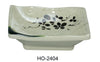 Yanco HO-2404 Honda 4" Sauce Dish, Shape: Square, Color: Three-Tone Green, Brown, Beige, Material: Melamine, Pack of 72