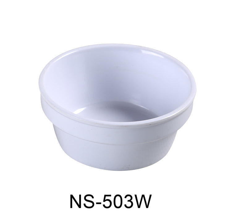 Yanco Nessico NS-503W Sauce Cup/Ramekin, Melamine, Pack of 72 (6 Dz)