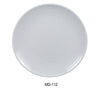 Yanco MD-112 Milando Round Plate, Shape: Round, Color: White, Material: Melamine, Pack of 12