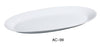 Yanco AC-99 ABCO 23" X 10 1/4" X 2" Fishia Platter, Pack of 4
