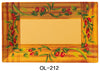 Yanco Olive OL-212 Rectangular Plate, Melamine, Pack of 24 (2 Dz)