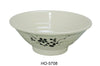 Yanco HO-5708 Honda Bowl, Shape: Round, Color: Three-Tone Green, Brown, Beige, Material: Melamine, Pack of 24