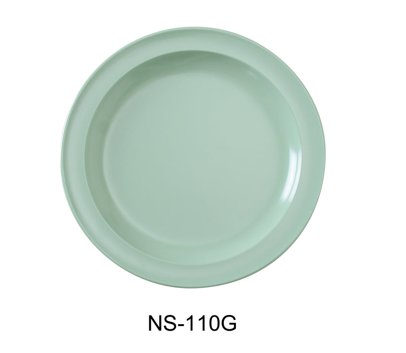 Yanco Nessico NS-110G Round Dinner Plate, Melamine, Pack of 24 (2 Dz)