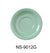 Yanco NS-9012G Nessico Saucer, Shape: Round, Color: Green, Material: Melamine, Pack of 48