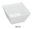 Yanco Rome RM-404 Square Bowl, Melamine, Pack of 72 (6 Dz)