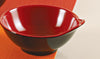 Yanco CR-3545 Black and Red Two-Tone Sauce Bowl, Shape: Round, Color: Black and Red, Material: Melamine, Pack of 48