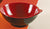 Yanco CR-3545 Black and Red Two-Tone Sauce Bowl, Shape: Round, Color: Black and Red, Material: Melamine, Pack of 48