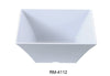 Yanco RM-4112 Rome 12" Square Bowl, Melamine, Pack of 6