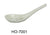 Yanco HO-7001 Honda Soup Spoon, , Color: Three-Tone Green, Brown, Beige, Material: Melamine, Pack of 72