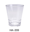 Yanco HA-209 Hawaii 3.25" ROCKS 9 OZ, , Color: Clear, Material: Plastic, Pack of 24