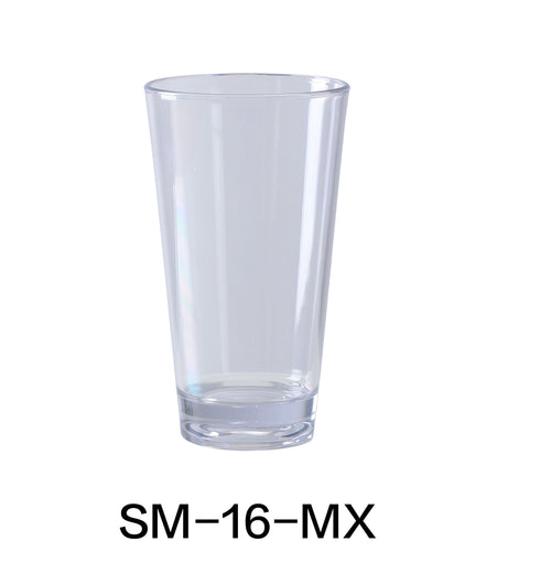 Yanco SM-16-MX Stemware Mixing Cup, , Color: Clear, Material: Plastic, Pack of 24