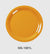 Yanco MS-106YL Mile Stone Narrow Rim Round Plate, Shape: Round, Color: Yellow, Material: Melamine, Pack of 48