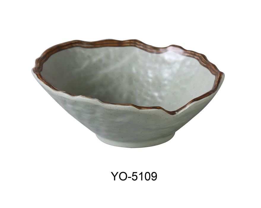 Yanco YO-5109 Yoto 9" SHEER BOWL 28 OZ, Melamine, Pack of 48 (4 Dz)