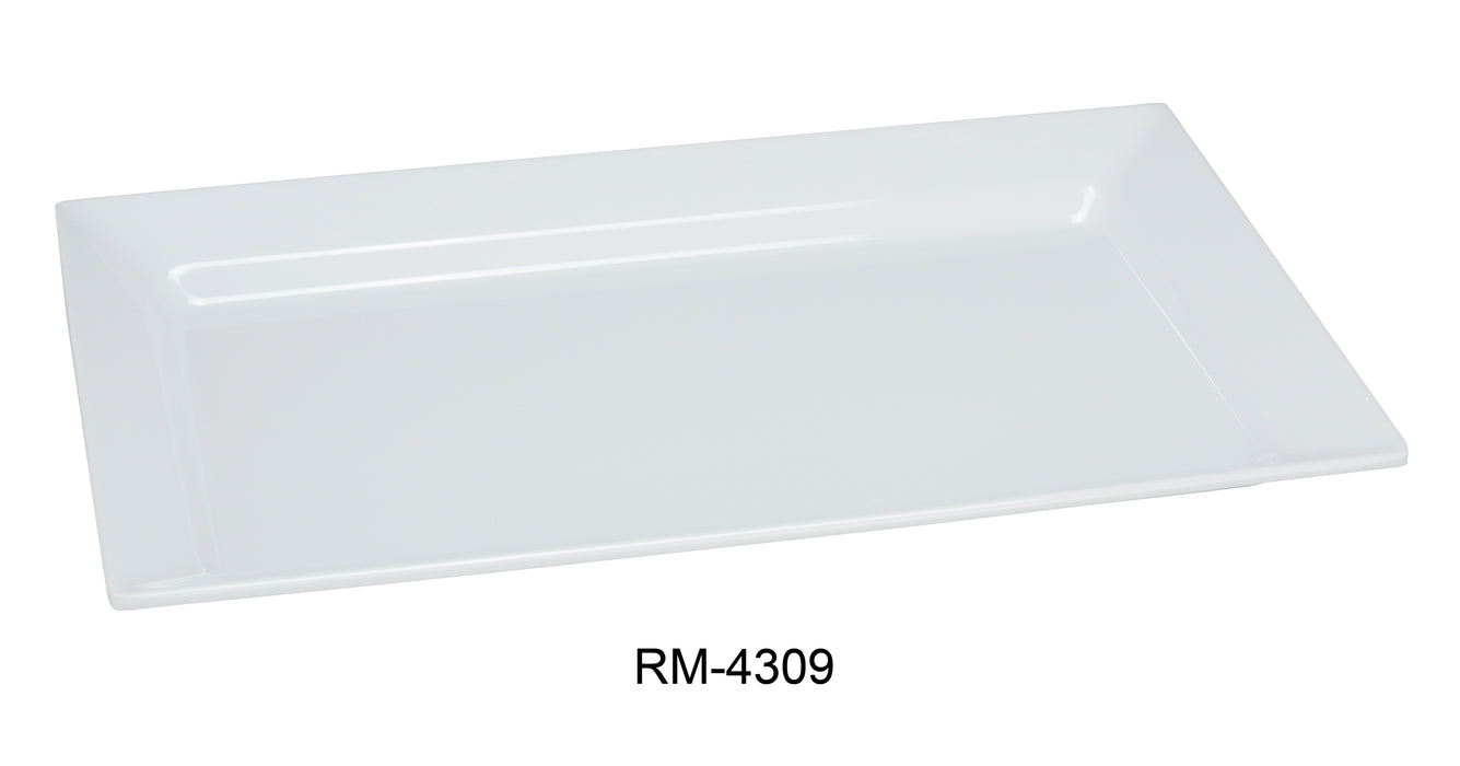 Yanco RM-4309 Rome Display Plate, Melamine, Pack of 12 (1 Dz)