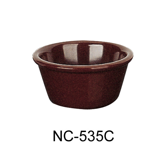 Yanco NC-535C Smooth Ramekin, Melamine, Pack of 72 (6 Dz)