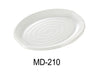 Yanco MD-210 Milando Oval Plate, Shape: Oval, Color: White, Material: Melamine, Pack of 24