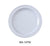 Yanco Nessico NS-107W Round Dessert Plate, Melamine, Pack of 48 (4 Dz)