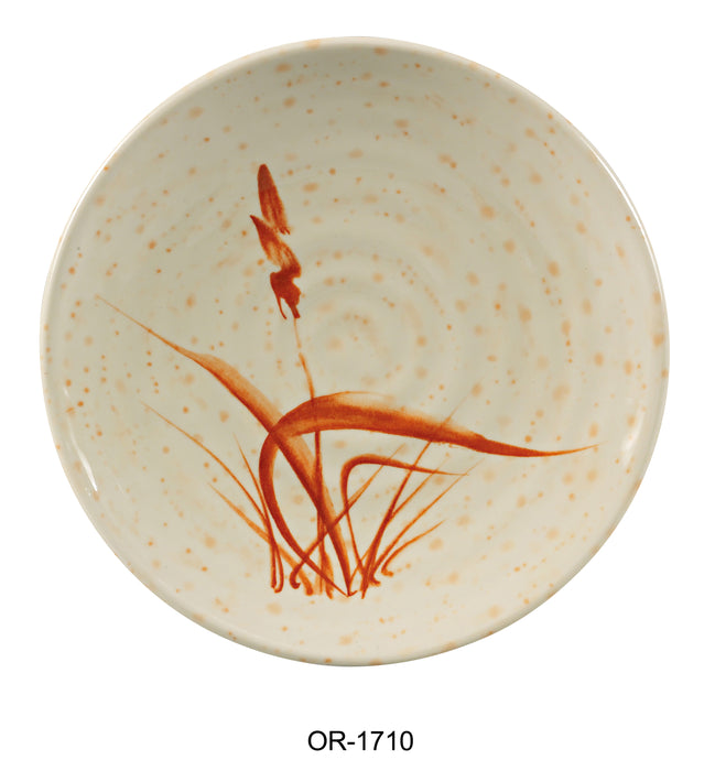 Yanco Orchis OR-1710 Round Plate, Melamine, Pack of 24 (2 Dz)