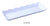 Yanco DC-6013W Deli Collection Scallop Edged Display Tray, Shape: Rectangular, Color: White, Material: Melamine, Pack of 12
