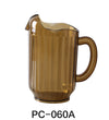 Yanco PC-060A 3-Spout Pitcher, , Color: Amber, Material: Plastic, Pack of 12