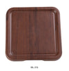 Yanco WL-310 Woodland 9 1/2" X 1" Square Tray With Foot, Melamine, Pack of 12 (1 Dz)