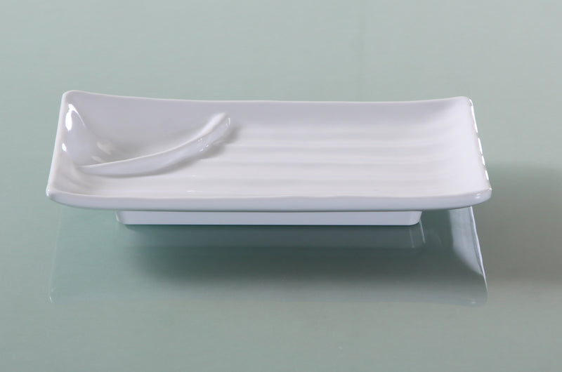 Yanco Osaka-1 OK-210 Divided Plate, Melamine, Pack of 24 (2 Dz)