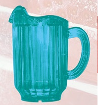 Yanco PC-060G 3-Spout Pitcher, , Color: Green, Material: Plastic, Pack of 12