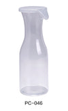 Yanco PC-046 Plastic 46 OZ WINE/JUICE DECANTER WITH LID, , Color: Clear, Material: Plastic, Pack of 12