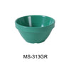 Yanco MS-313GR Mile Stone Bouillon Cup, Shape: Round, Color: Green, Material: Melamine, Pack of 48