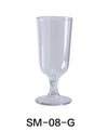 Yanco SM-08-G Stemware Goblet Glass, , Color: Clear, Material: Plastic, Pack of 24