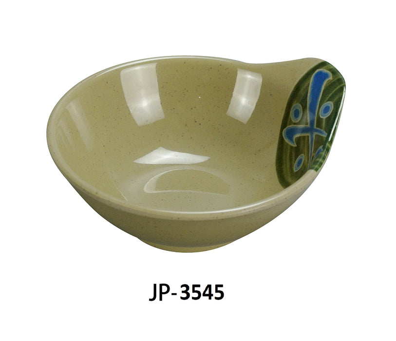 Yanco JP-3545 Japanese Sauce Bowl, Shape: Round, Color: Sand, Material: Melamine, Pack of 48