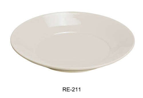Yanco RE-211 Recovery Salad Plate, Shape: Round, Color: White, Material: China, Pack of 12