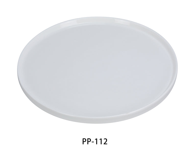 Yanco PP-112 Pizza Plate Coupe, Shape: Round, Color: White, Material: China, Pack of 12