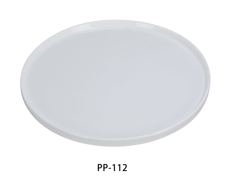 Yanco PP-112 Pizza Plate Coupe, Shape: Round, Color: White, Material: China, Pack of 12