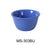 Yanco MS-303BU Mile Stone Bouillon Cup, Shape: Round, Color: Blue, Material: Melamine, Pack of 48