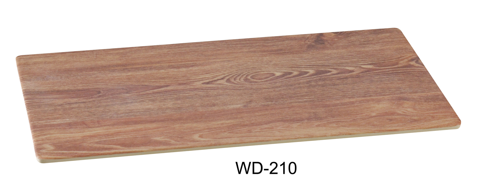 Yanco WD-210 Rectangular Wooden Tray, Melamine, Pack of 24 (2 Dz)