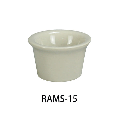 Yanco RAMS-15 Recovery Ramekin, Shape: Round, Color: White, Material: China, Pack of 48