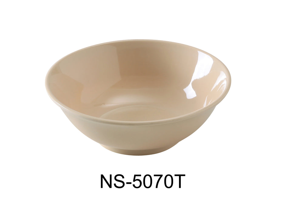 Yanco Nessico NS-5070T Rimless Bowl, Melamine, Pack of 12 (1 Dz)