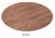 Yanco WD-310 Round Wooden Tray, Melamine, Pack of 24 (2 Dz)