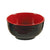 Yanco CR-5006 Black and Red Two-Tone Bowl, Shape: Round, Color: Black and Red, Material: Melamine, Pack of 48