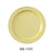 Yanco Nessico NS-110Y Round Dinner Plate, Melamine, Pack of 24 (2 Dz)