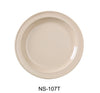 Yanco Nessico NS-107T Round Dessert Plate, Melamine, Pack of 48 (4 Dz)