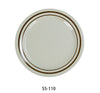Yanco SS-110 Sesame Round Dinner Plate, Melamine, Pack of 24 (2 Dz)