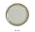 Yanco SS-110 Sesame Round Dinner Plate, Melamine, Pack of 24 (2 Dz)