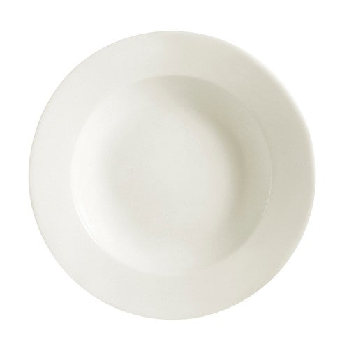 Yanco RE-115 Recovery Pasta Bowl, Shape: Round, Color: White, Material: China, Pack of 12